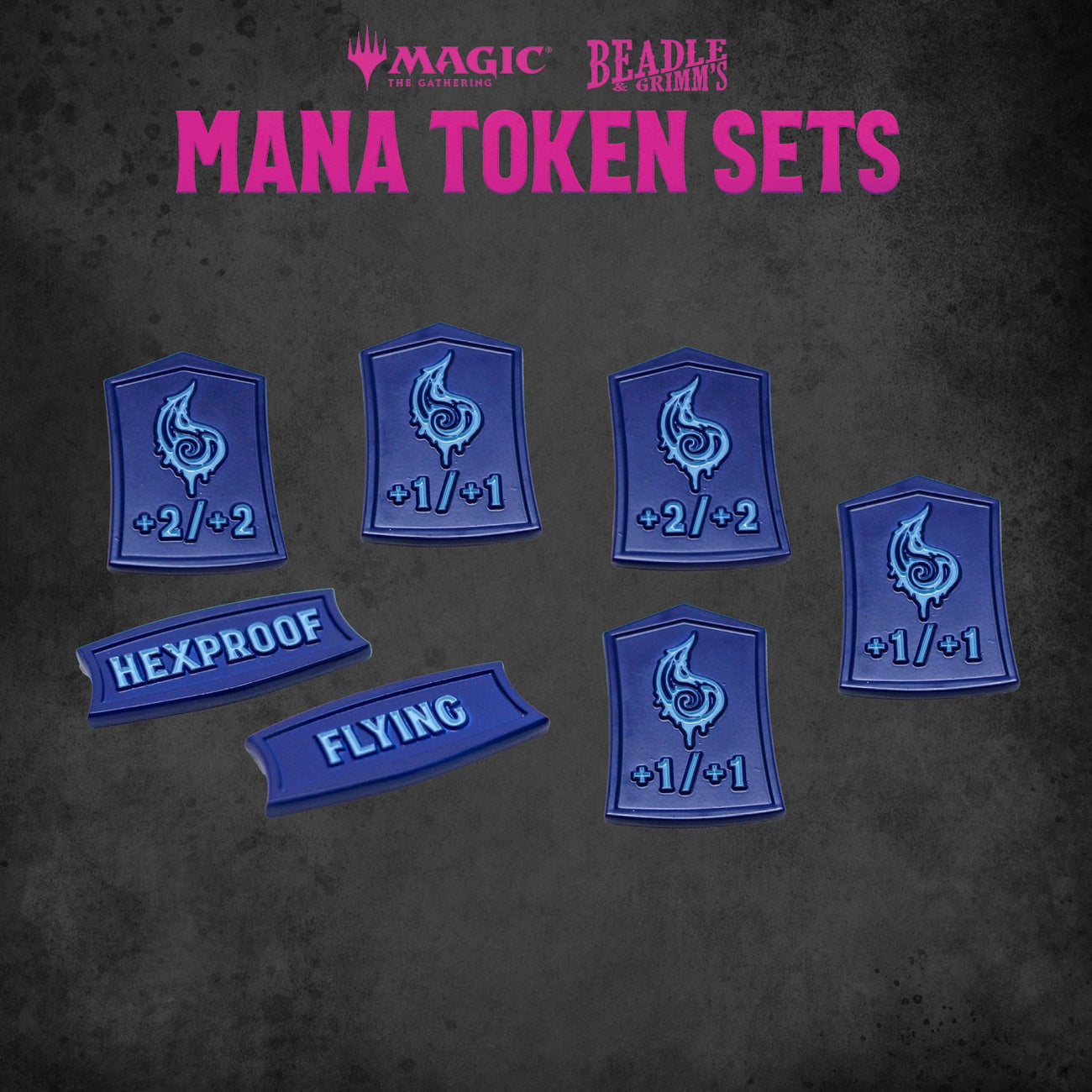 Product image Magic: The Gathering Dice and Token Pack Blue Mana