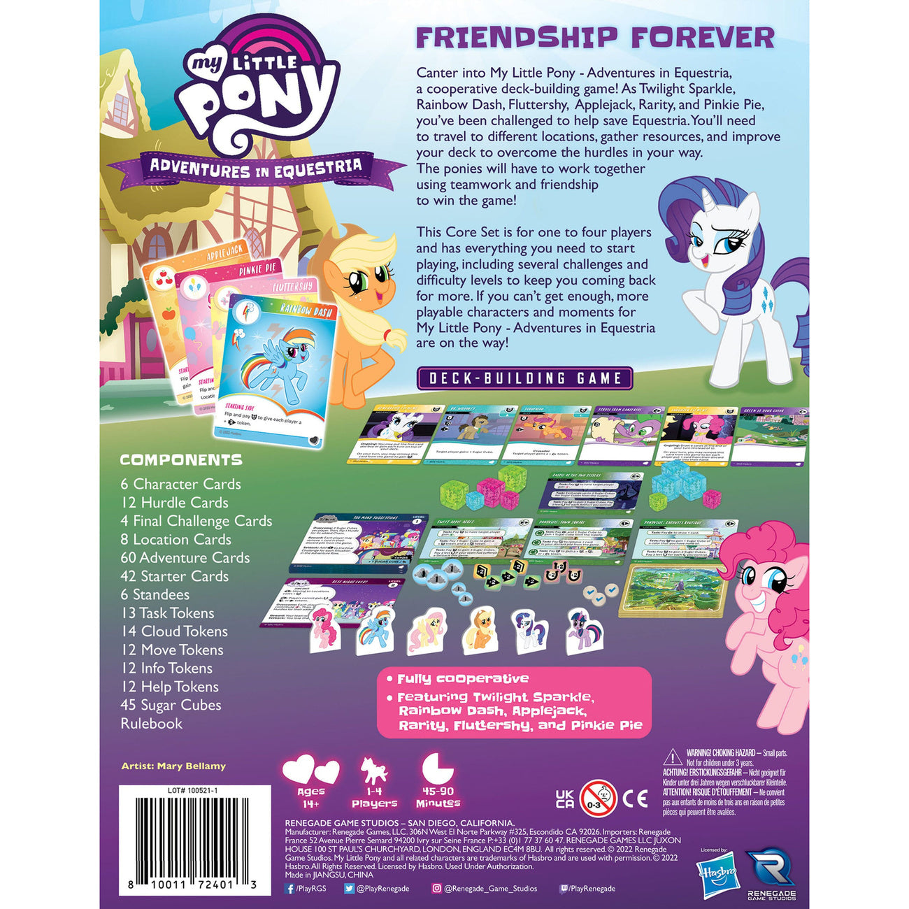 Product image My Little Pony Card Game Deck-Building Adventures in Equestria