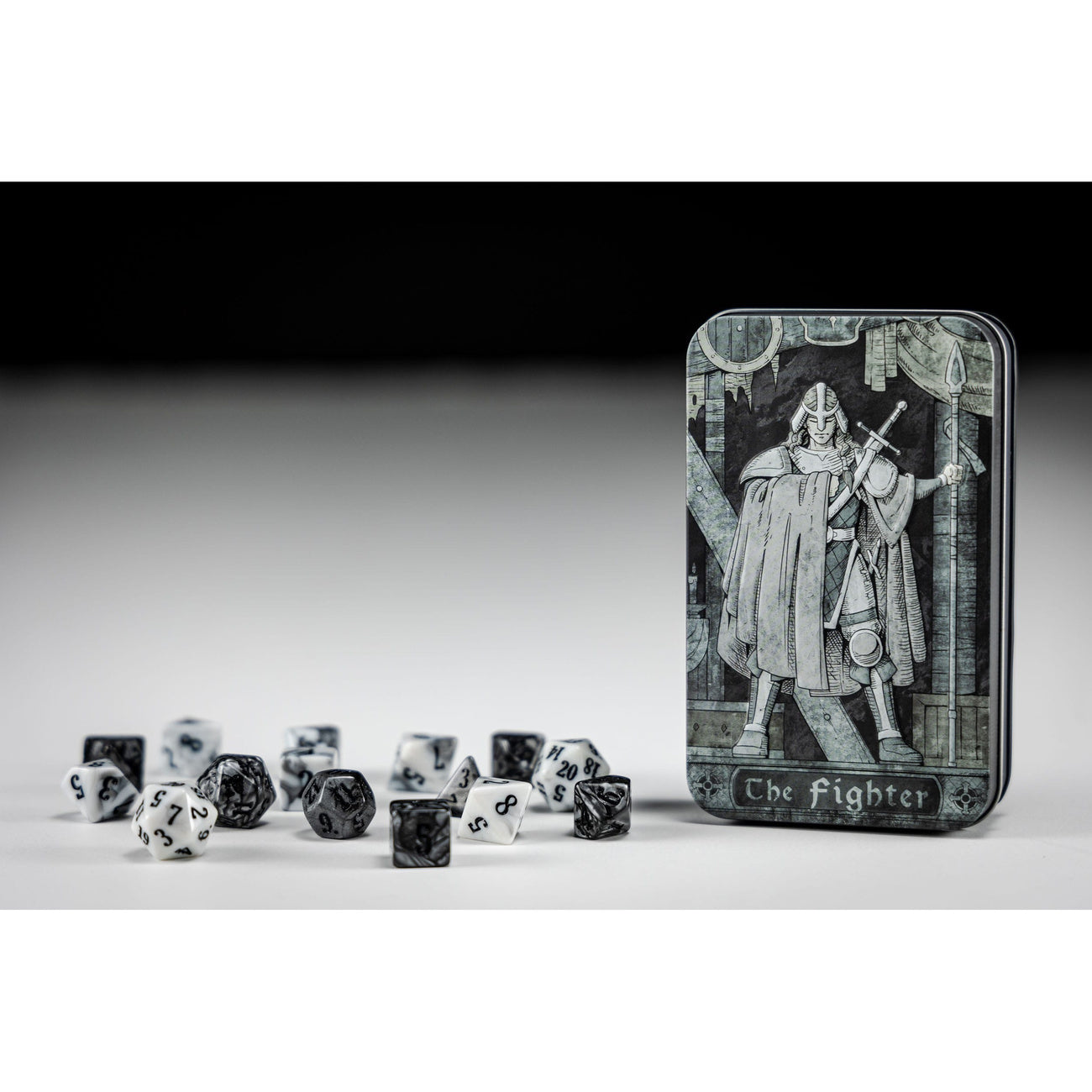 Product image Character Class Classic RPG Dice Set Fighter (15)