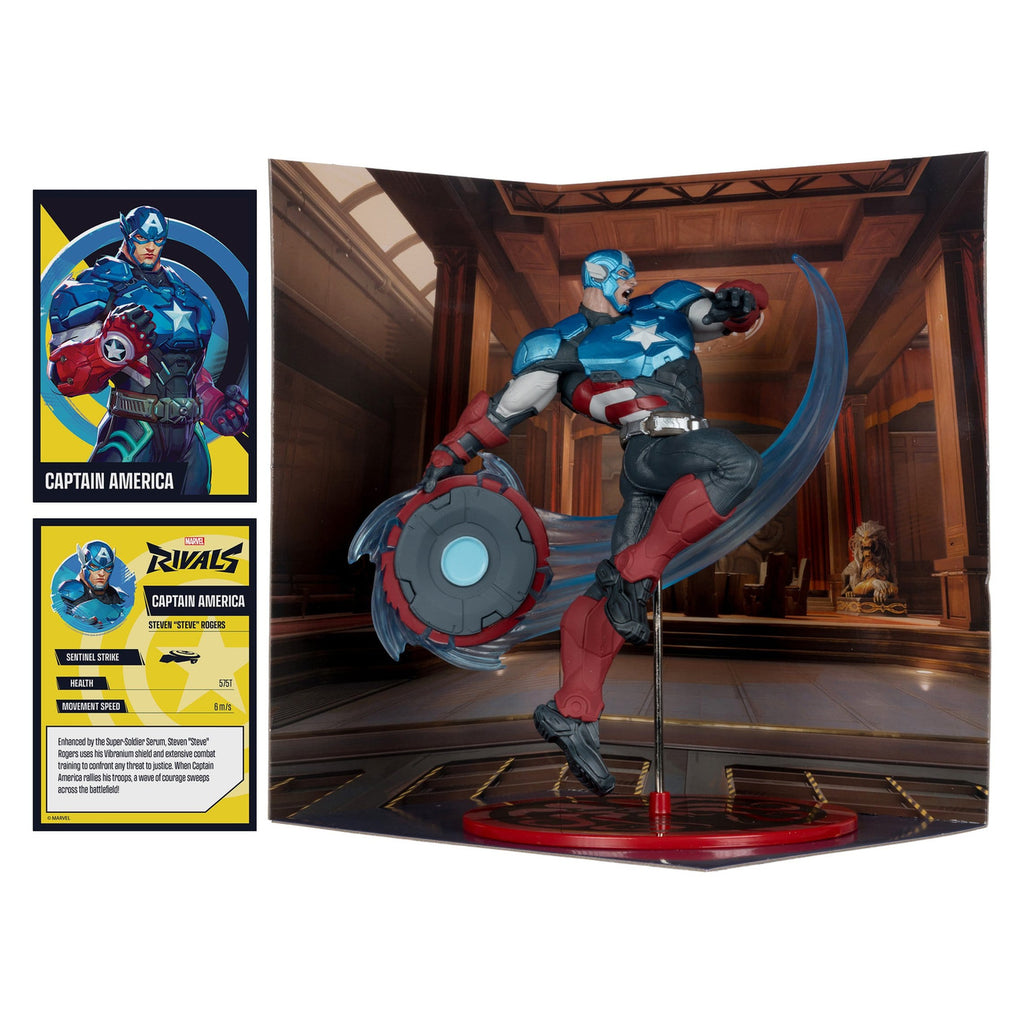 Product image Marvel Rivals Collection 1/10 Action Figure Captain America