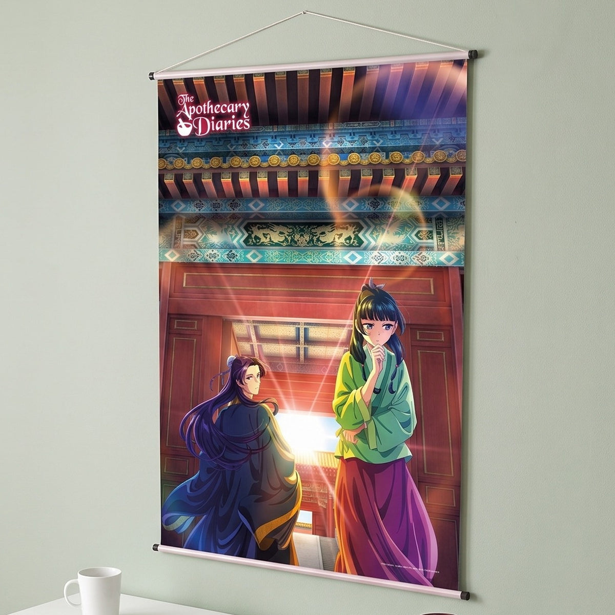 Product image The Apothecary Diaries - Maomao and Jinshi Wall Scroll