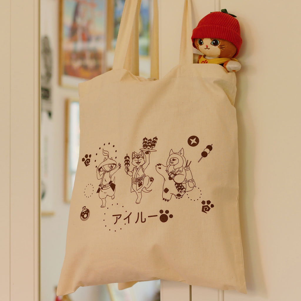 Product image Palico Tote Bag for Monster Hunter Fans