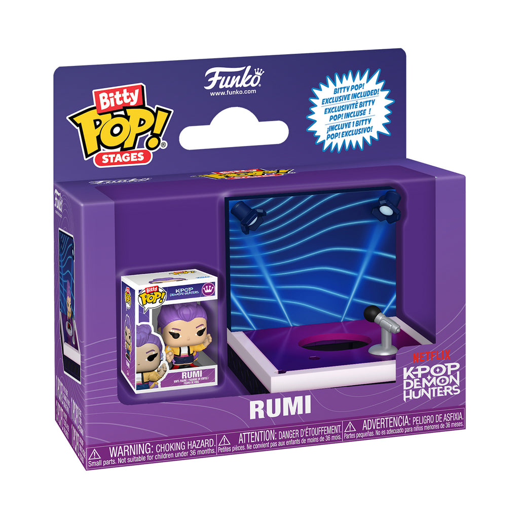 Product image KPop Demon Hunters - Rumi Funko Bitty Pop Stage Diorama