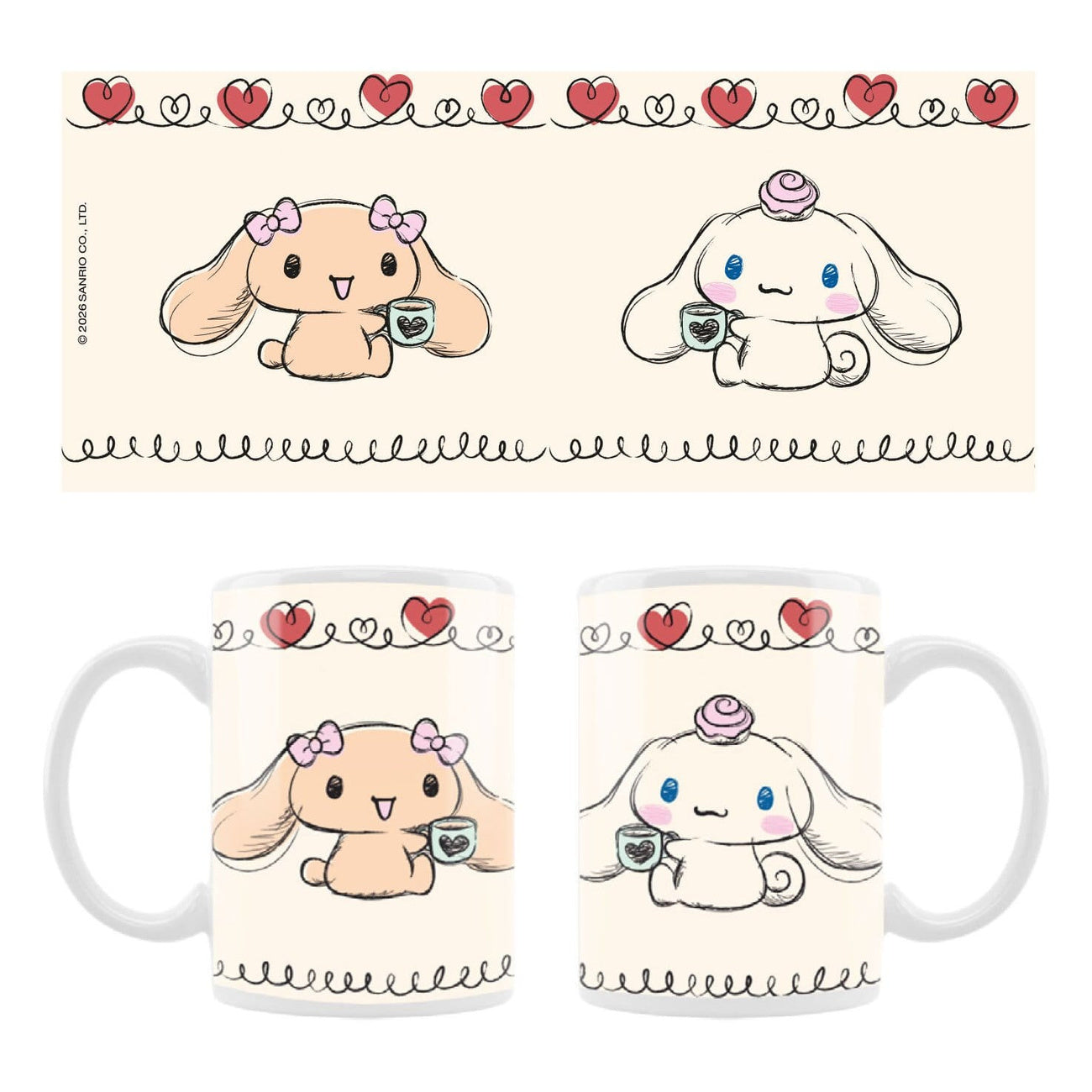Product image Cinnamoroll Drawing Touch Mug - Sanrio