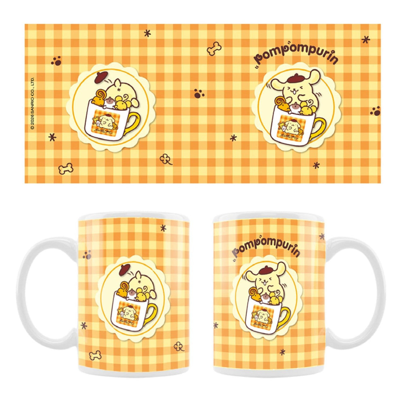 Product image Pompompurin Squishy Cute Purin Mug - Sanrio