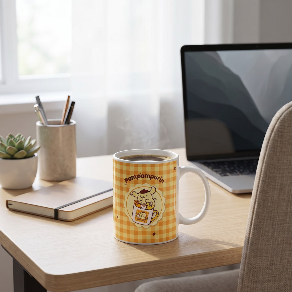 Product image Pompompurin Squishy Cute Purin Mug - Sanrio