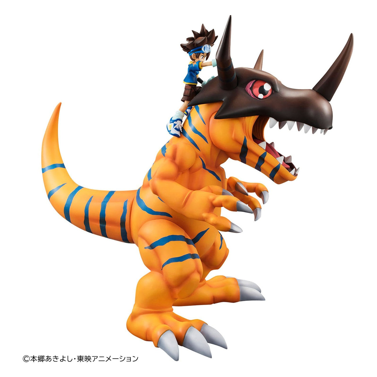 Product image Digimon Adventure - Greymon and Taichi Yagami G.E.M. Series Figure Set (Repeat)