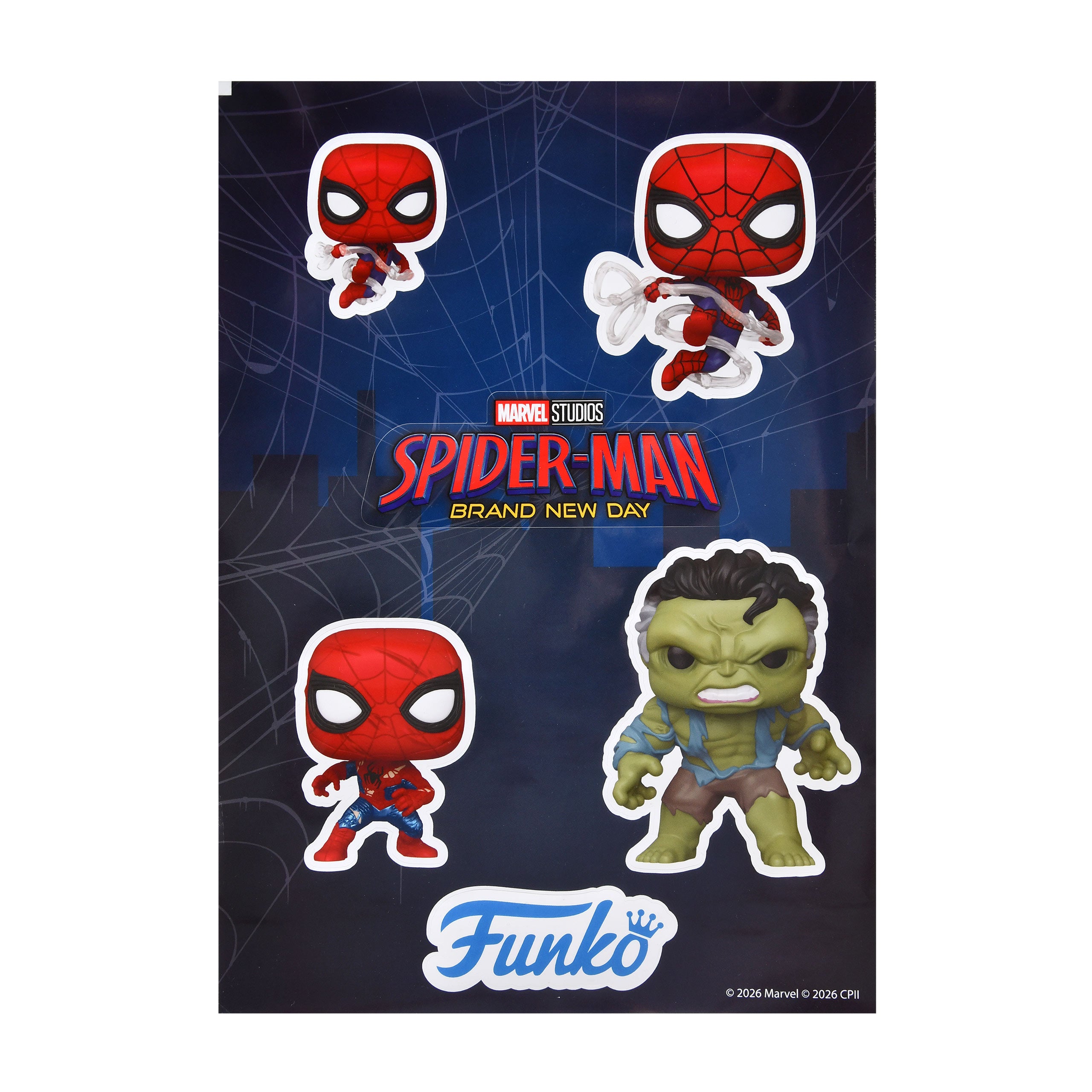 Product image Spider-Man Brand New Day Free Sticker Sheet