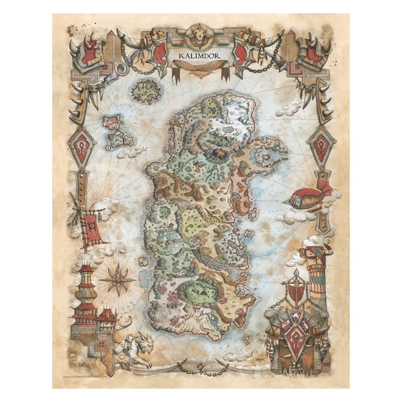 Product image World of Warcraft - Art Prints Set of 5