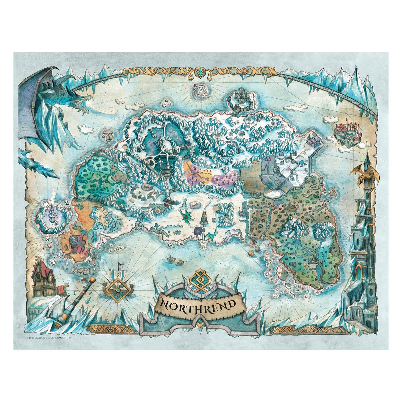 Product image World of Warcraft - Art Prints Set of 5