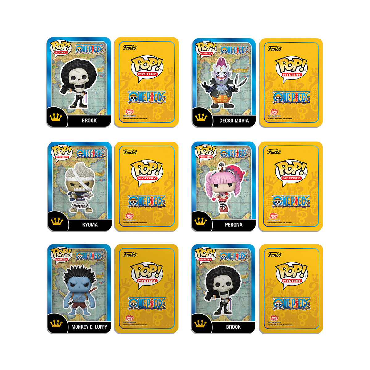 Product image One Piece - Mystery Funko Pop Figure 6-Pack Display