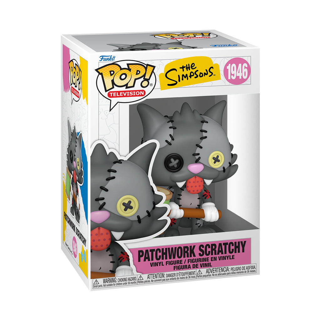 Product image The Simpsons - Scratchy Patchwork Funko Pop Figure
