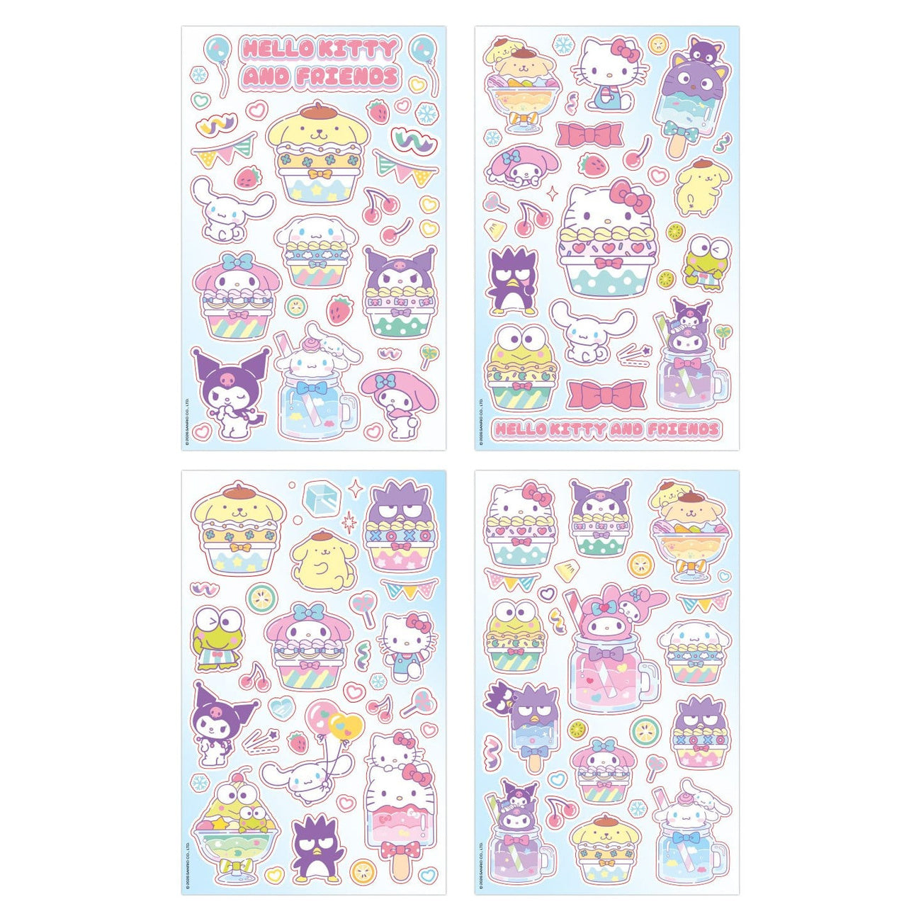 Product image Kitty & Friends - Cupcake Sticker Set