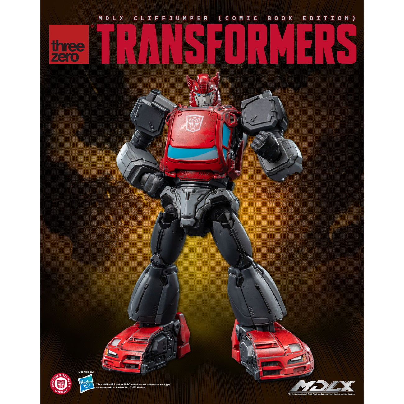 Product image Transformers MDLX Action Figure Cliffjumper (Comic Book)