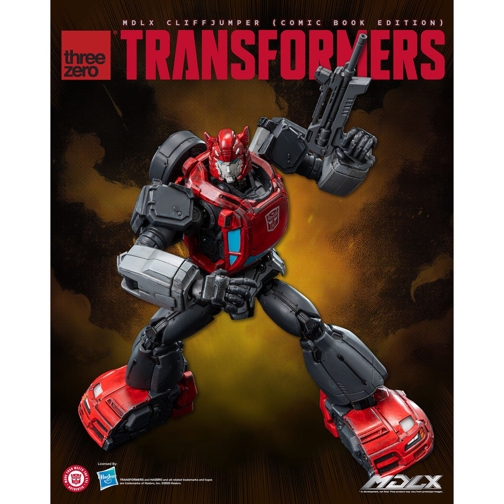 Product image Transformers MDLX Action Figure Cliffjumper (Comic Book)
