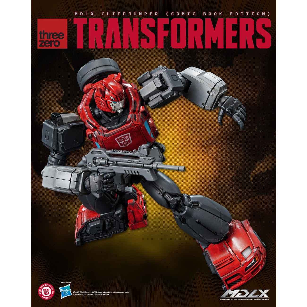 Product image Transformers MDLX Action Figure Cliffjumper (Comic Book)