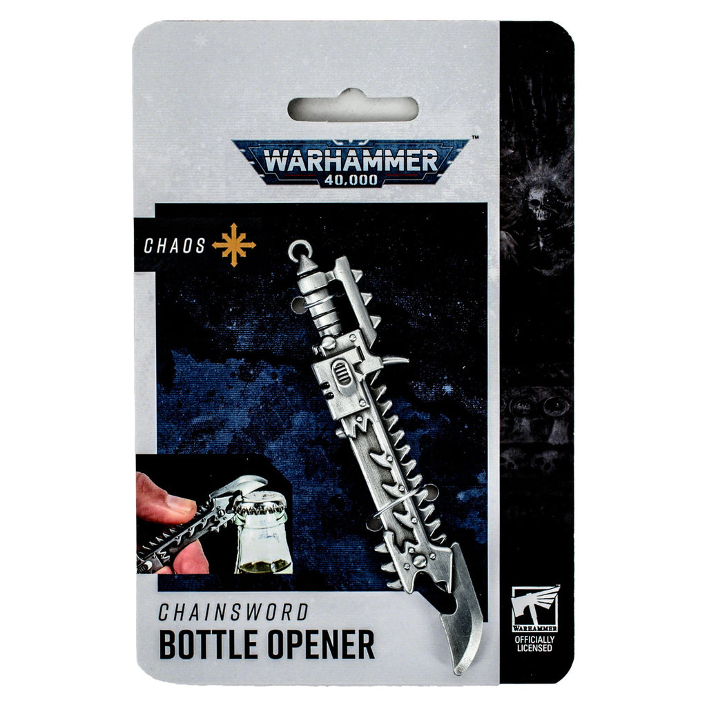 Product image Warhammer 40,000 Chaos Chainsword Bottle Opener
