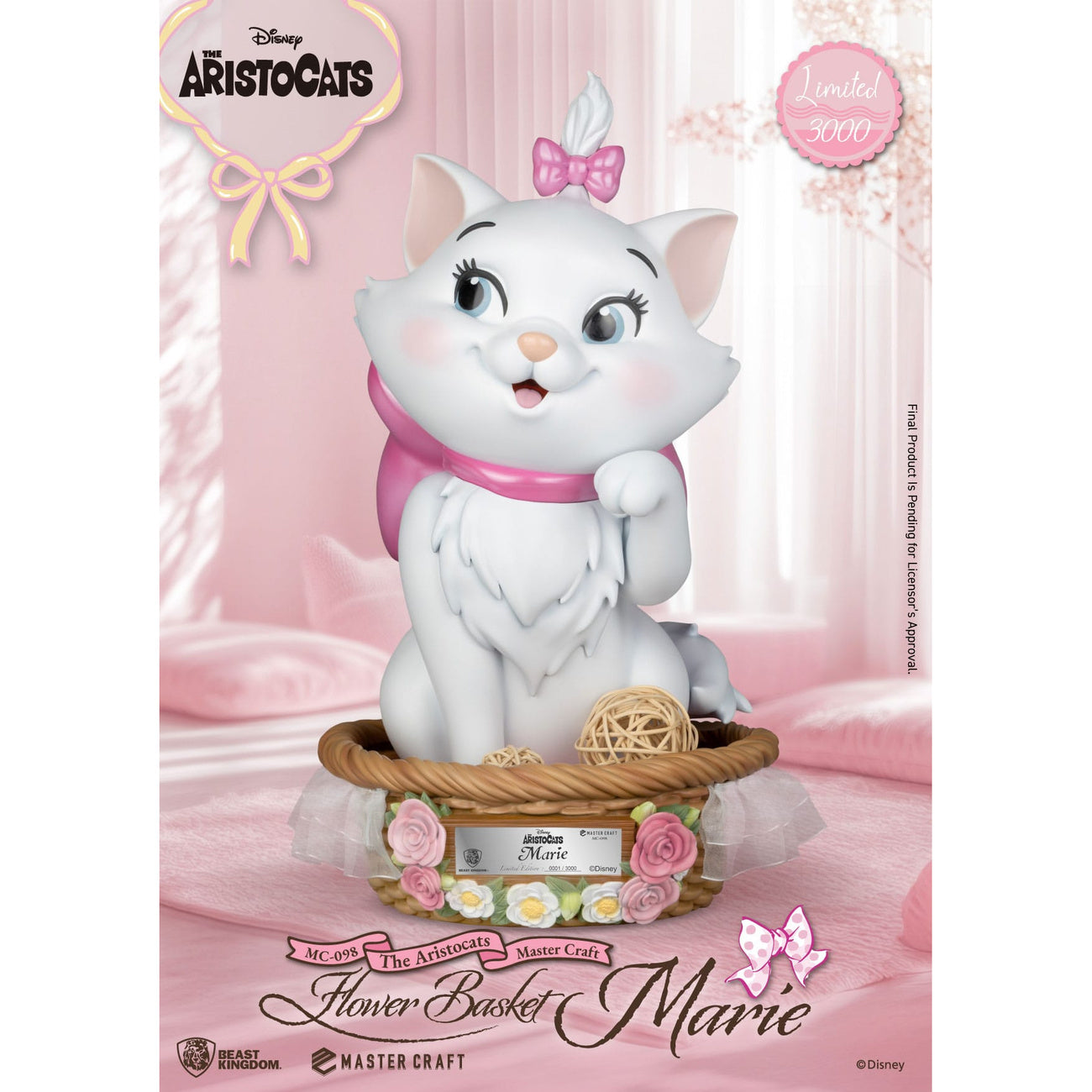 Product image Aristocats Master Craft Statue Flower Basket Marie 32 cm