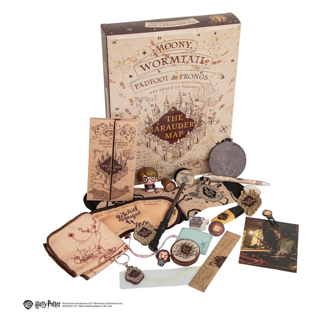 Product image Harry Potter Marauder's Map Advent Calendar New Edition 2026
