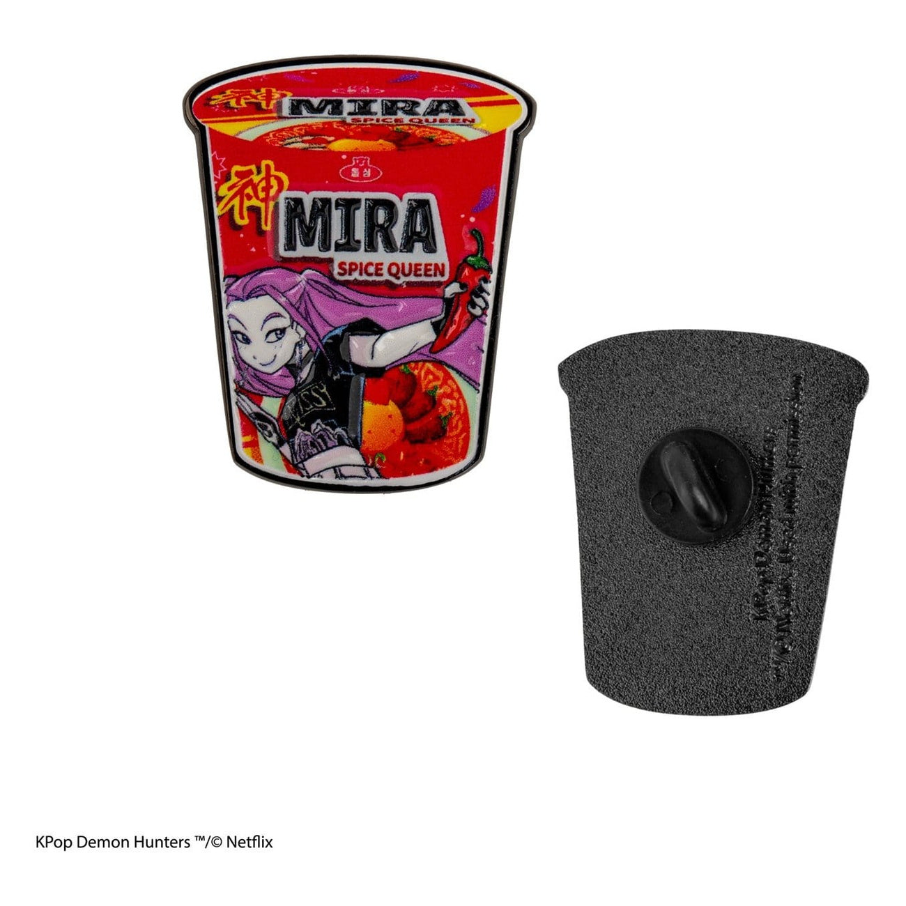 Product image KPop Demon Hunters Pin Mira Spice Queen Noodles
