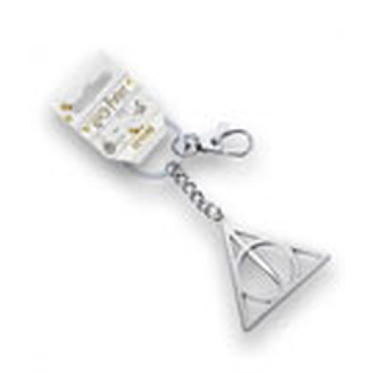 Product image Harry Potter Deathly Hallows Keychain (silver-plated)