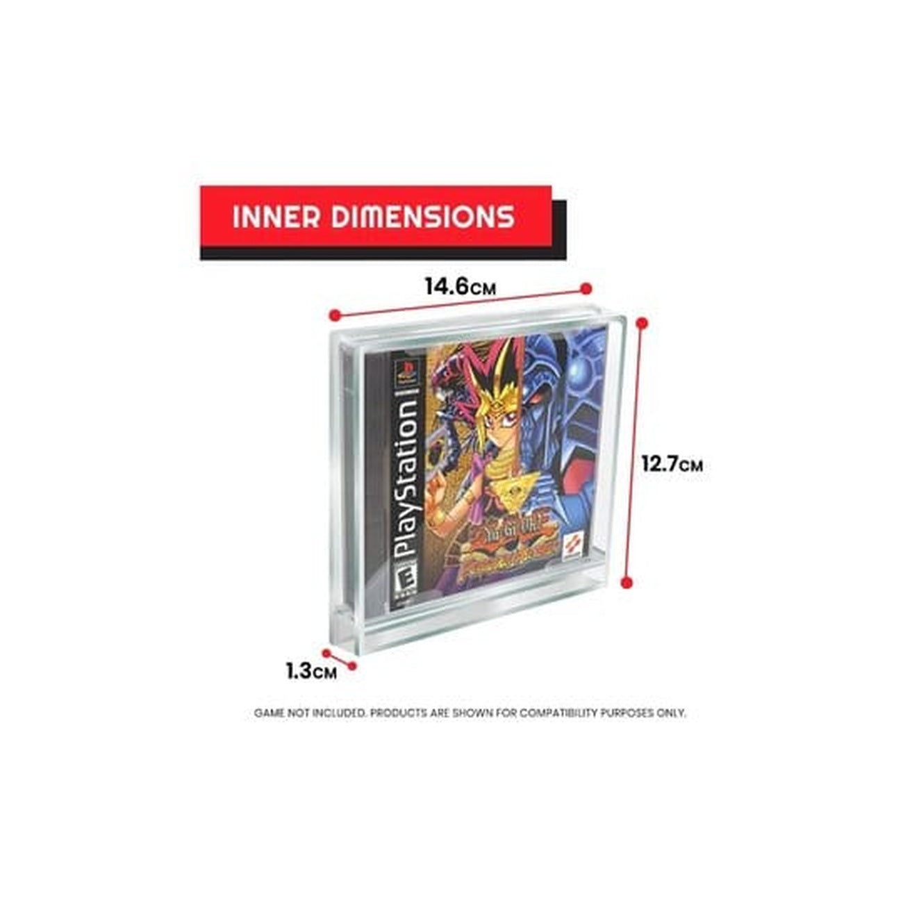 Product image Acrylic Case 2-Pack for PlayStation 1