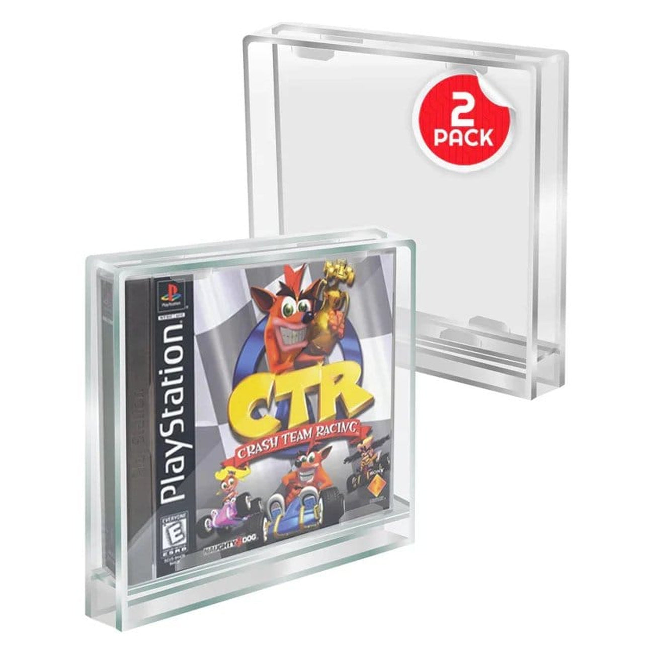 Product image Acrylic Case 2-Pack for PlayStation 1