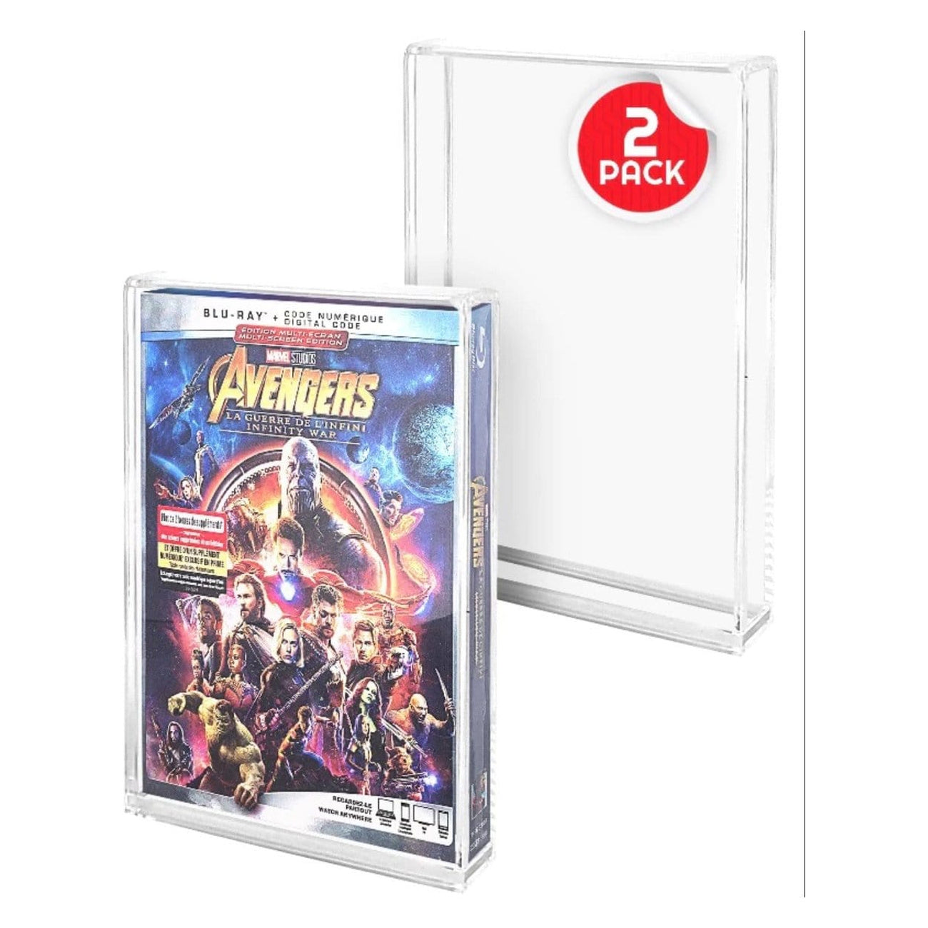 Product image Acrylic Case 2-Pack for PS3/PS4/Blu-ray/Xbox One