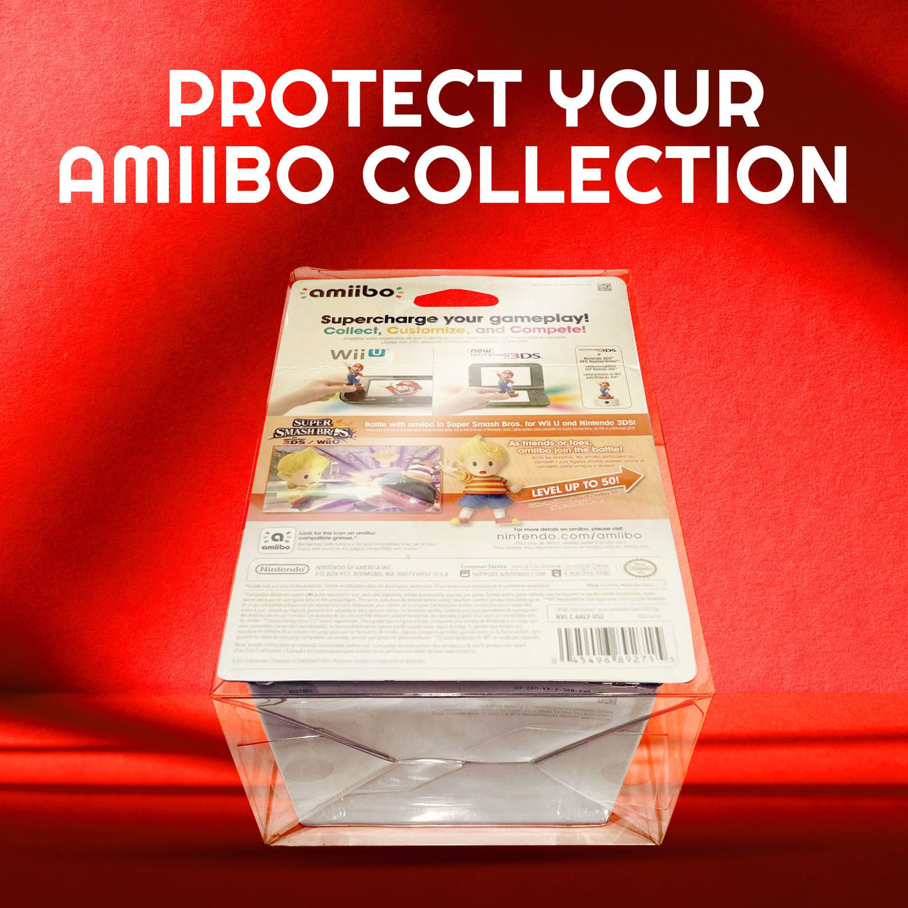 Product image PET Case 10-Pack for Amiibo Figures