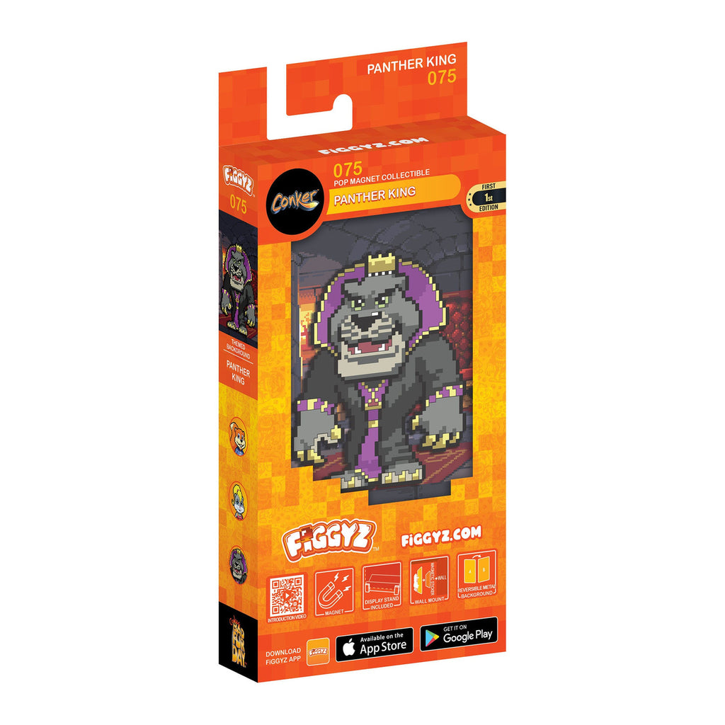 Product image Conker's Bad Fur Day FiGGYZ Panther King Magnet Collectible Figure