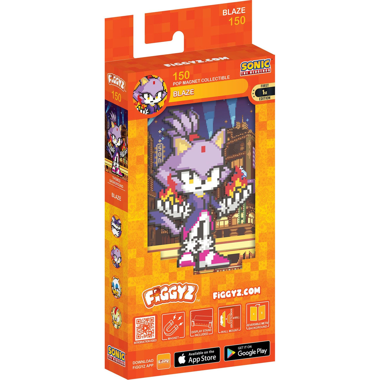 Product image Sonic the Hedgehog (Modern) FiGGYZ Magnetic Collectible Figure Blaze