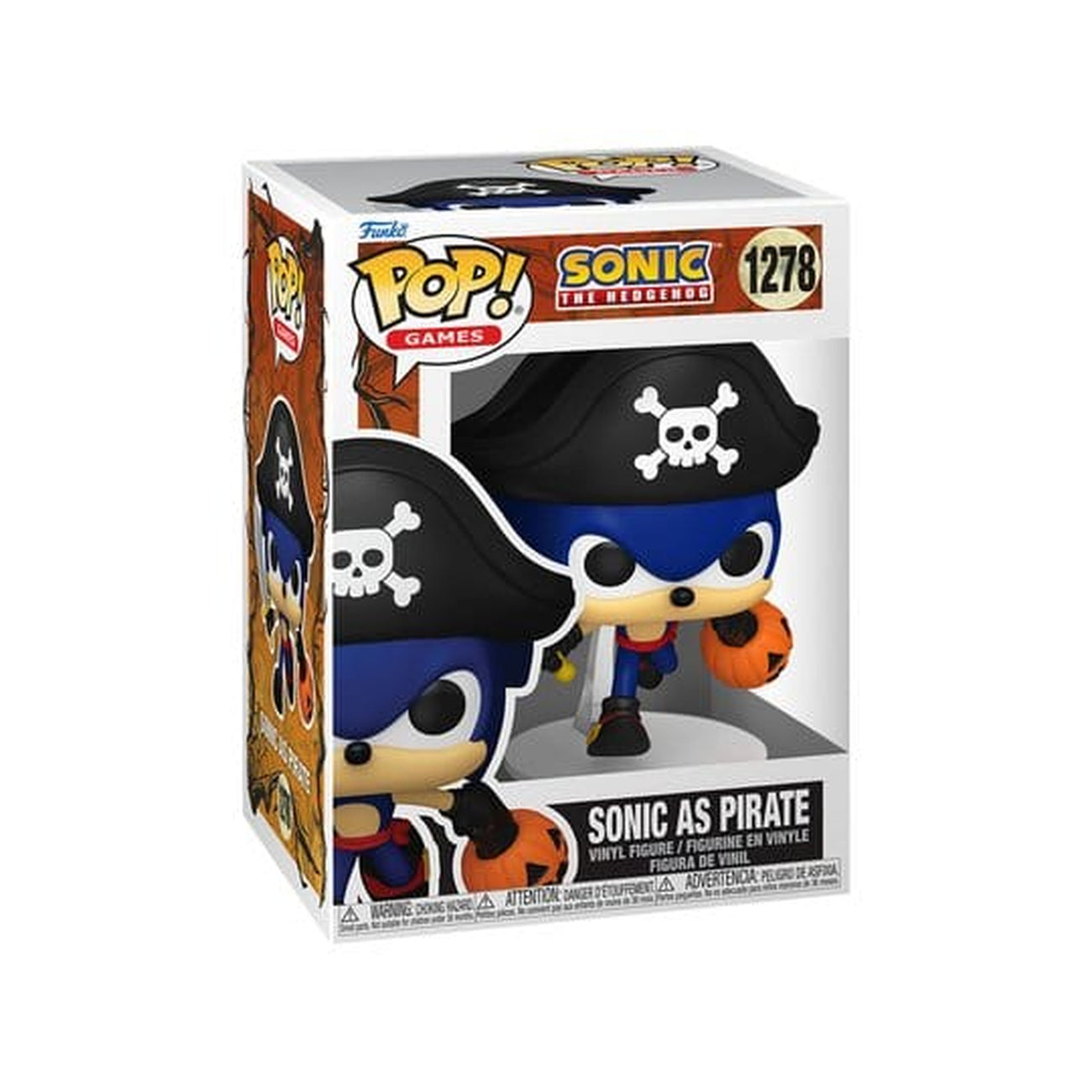 Product image Sonic the Hedgehog POP! Games Vinyl Figure Pirate Sonic 9 cm