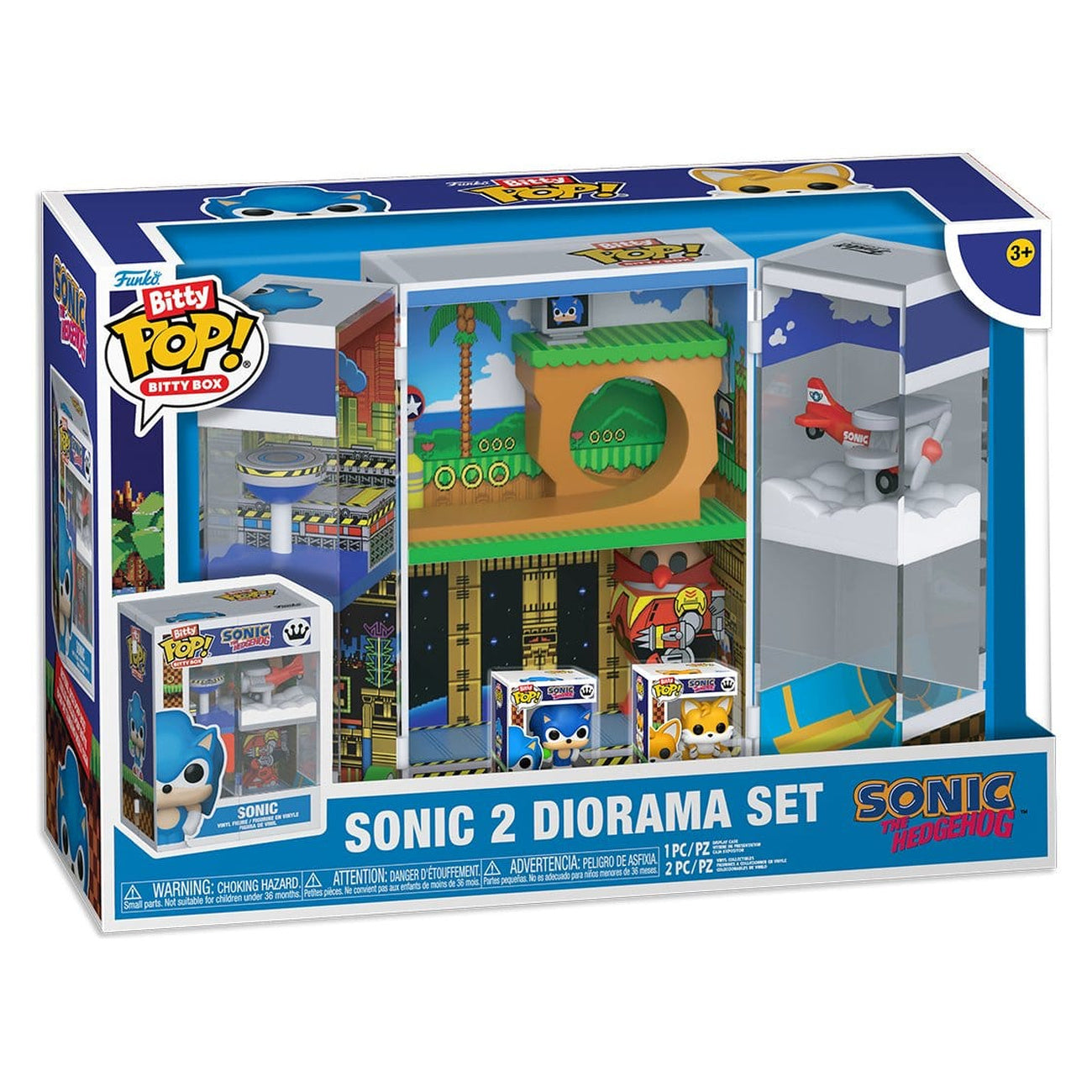 Product image Sonic 2 Bitty POP! Boxes Vinyl Figure Diorama Set