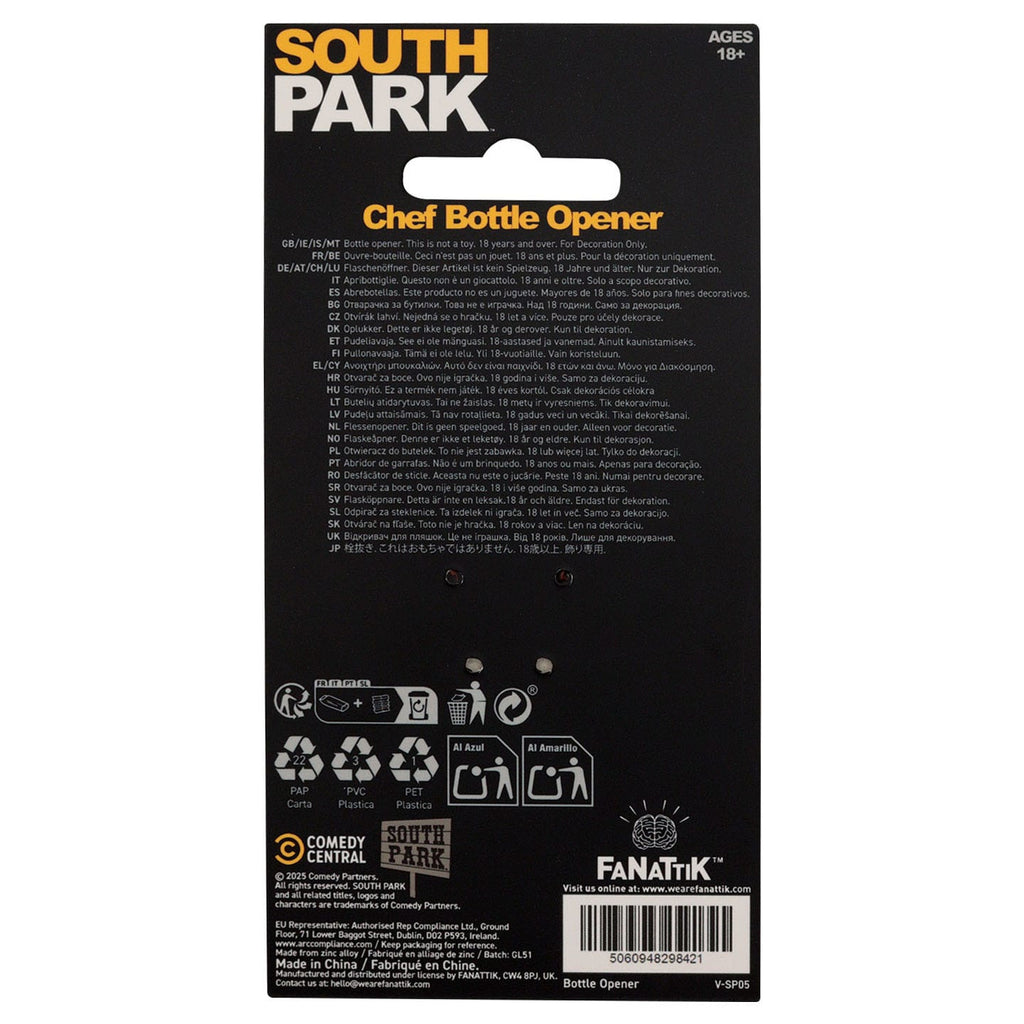 Product image South Park Chef Bottle Opener