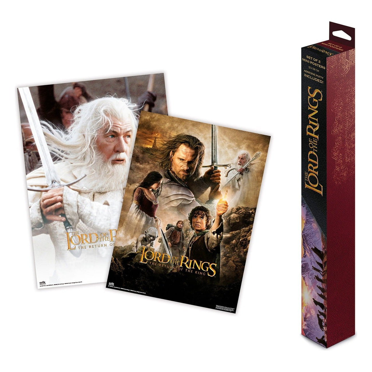 Product image The Lord of the Rings Poster 38 x 52 cm Set of 2