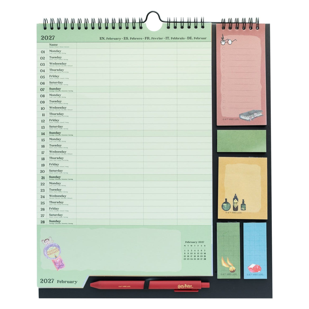 Product image Harry Potter Wall Planner 2026/27 30 x 34 cm