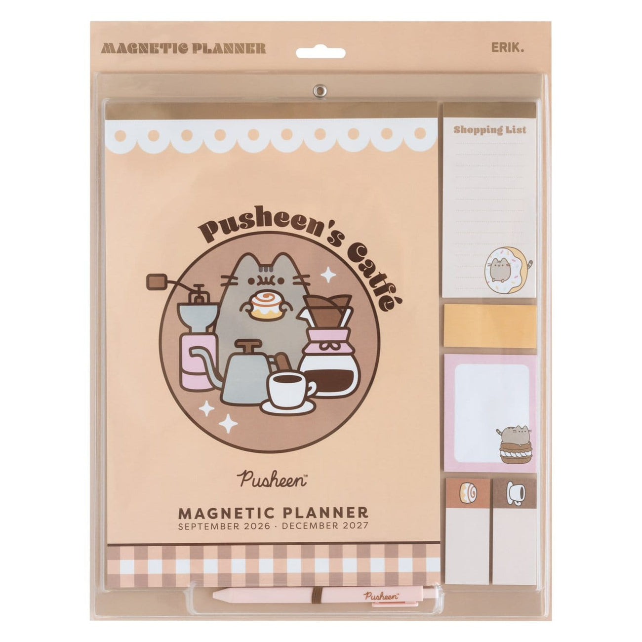 Product image Pusheen Magnetic Planner 2026/27 30 x 35 cm