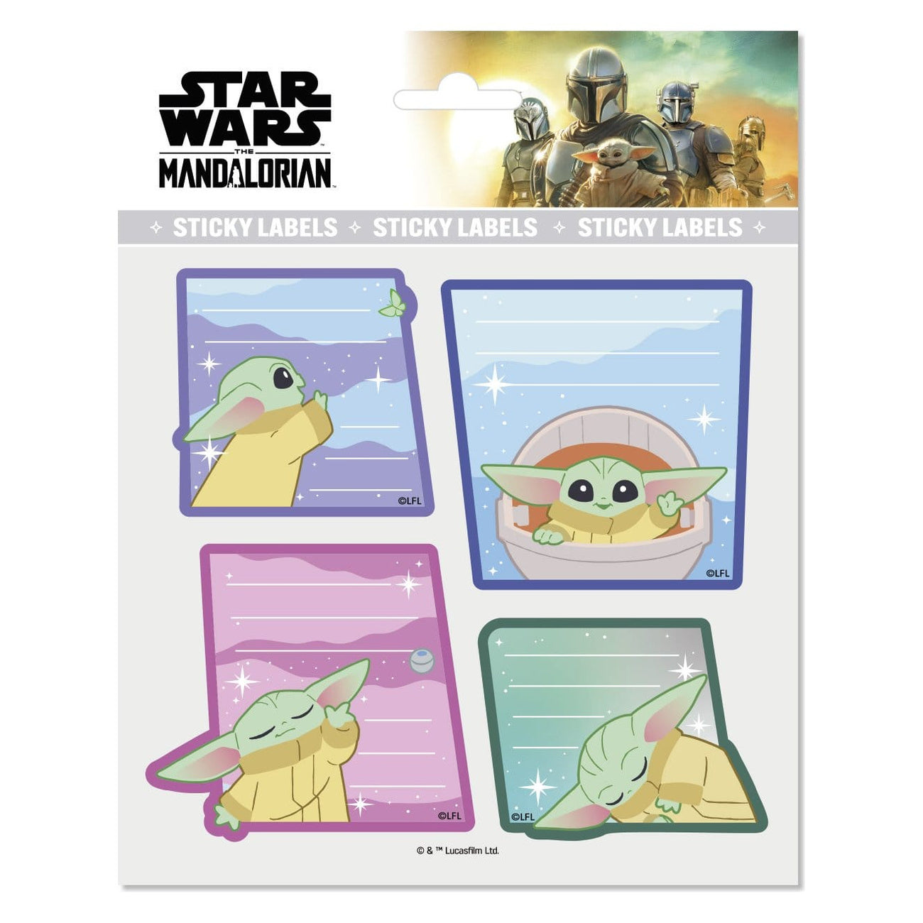 Product image Star Wars: The Mandalorian Premium Self-Adhesive Labels