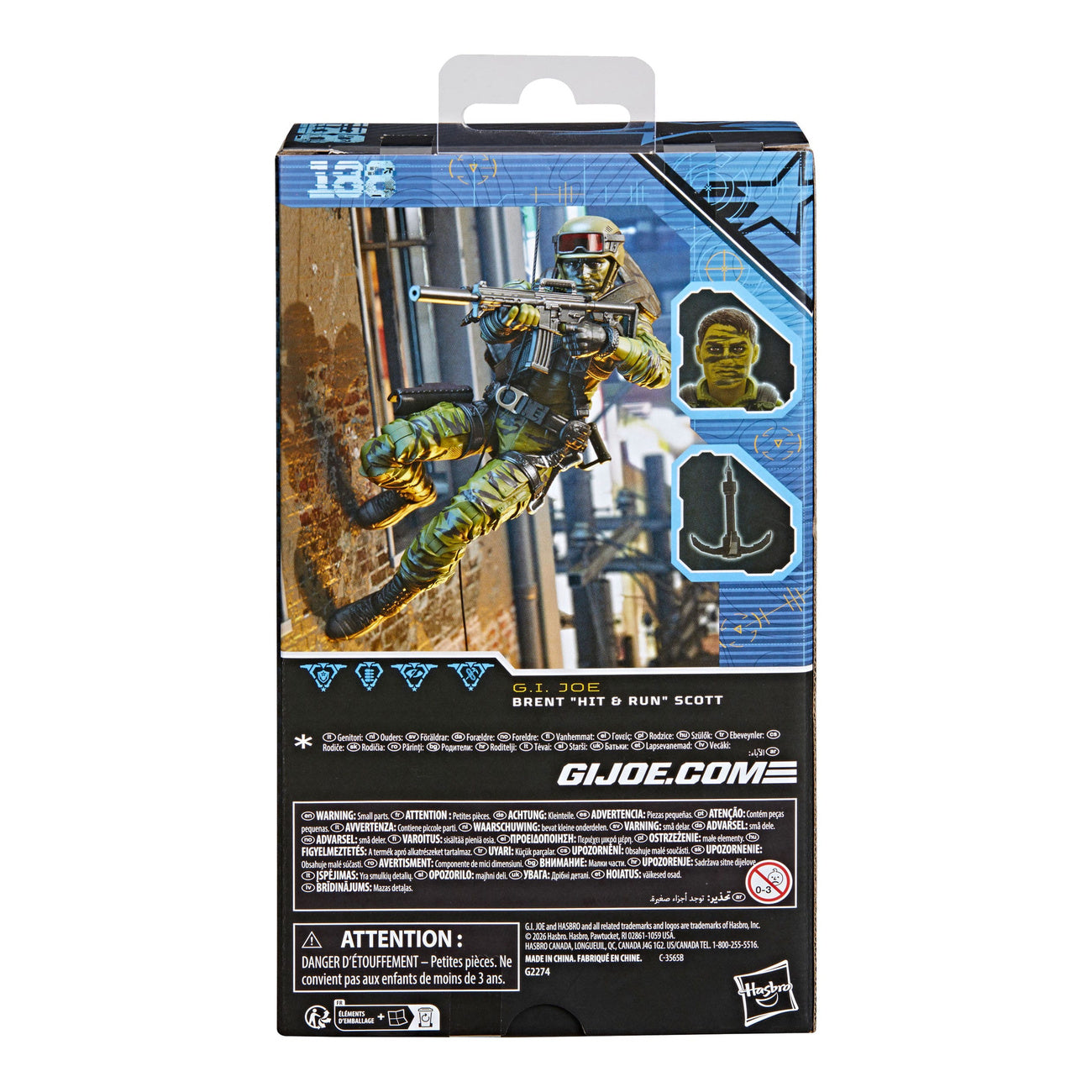 Product image G.I. Joe Classified Series Action Figure Brent "Hit & Run"