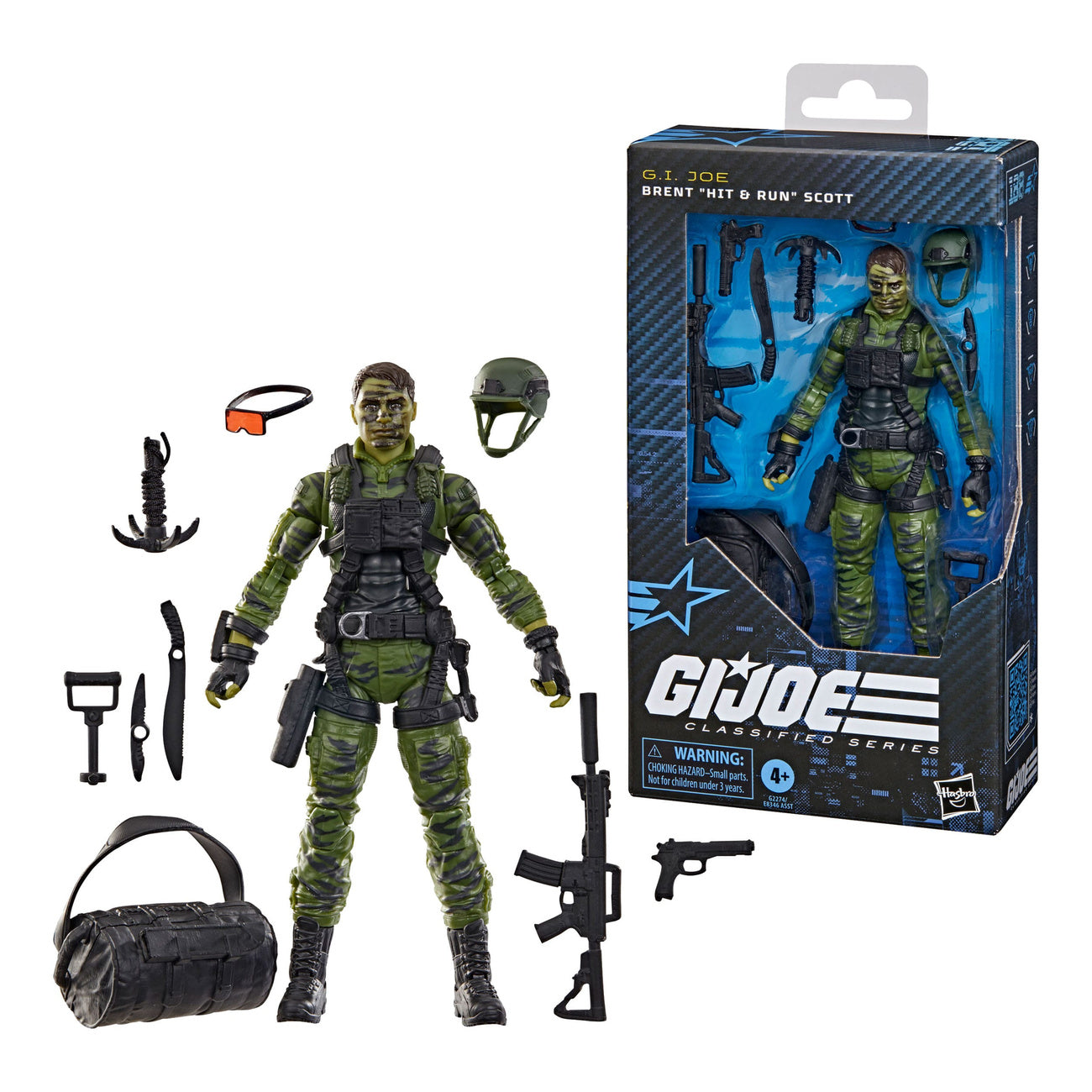 Product image G.I. Joe Classified Series Action Figure Brent "Hit & Run"