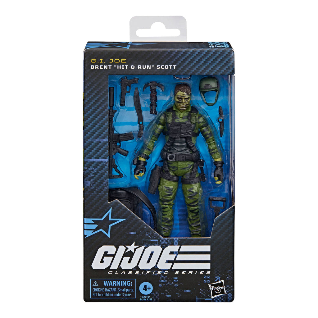 Product image G.I. Joe Classified Series Action Figure Brent "Hit & Run"