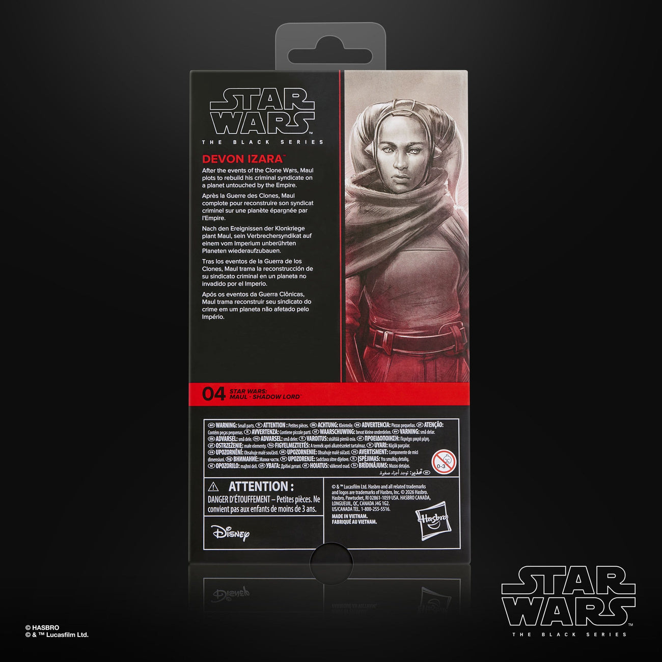 Product image Star Wars: Maul - Shadow Lord Black Series Action Figure