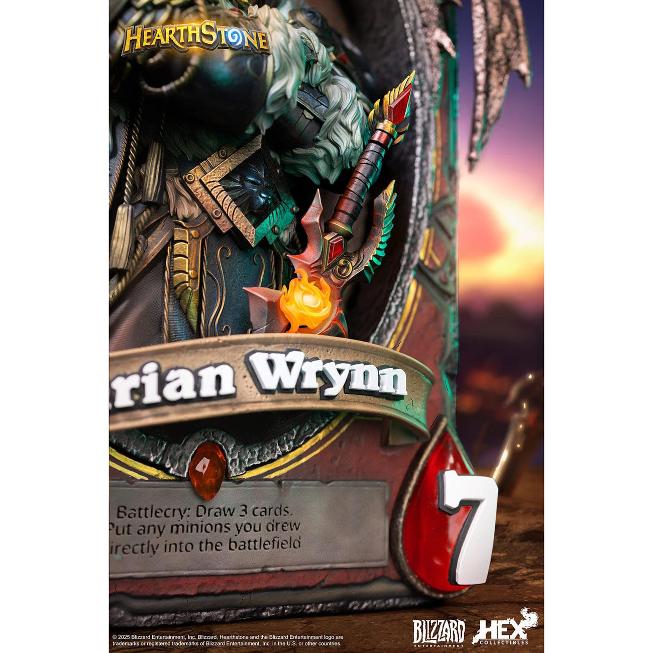 Product image Hearthstone 3D Art Frame Statue Varian Wrynn 31 cm