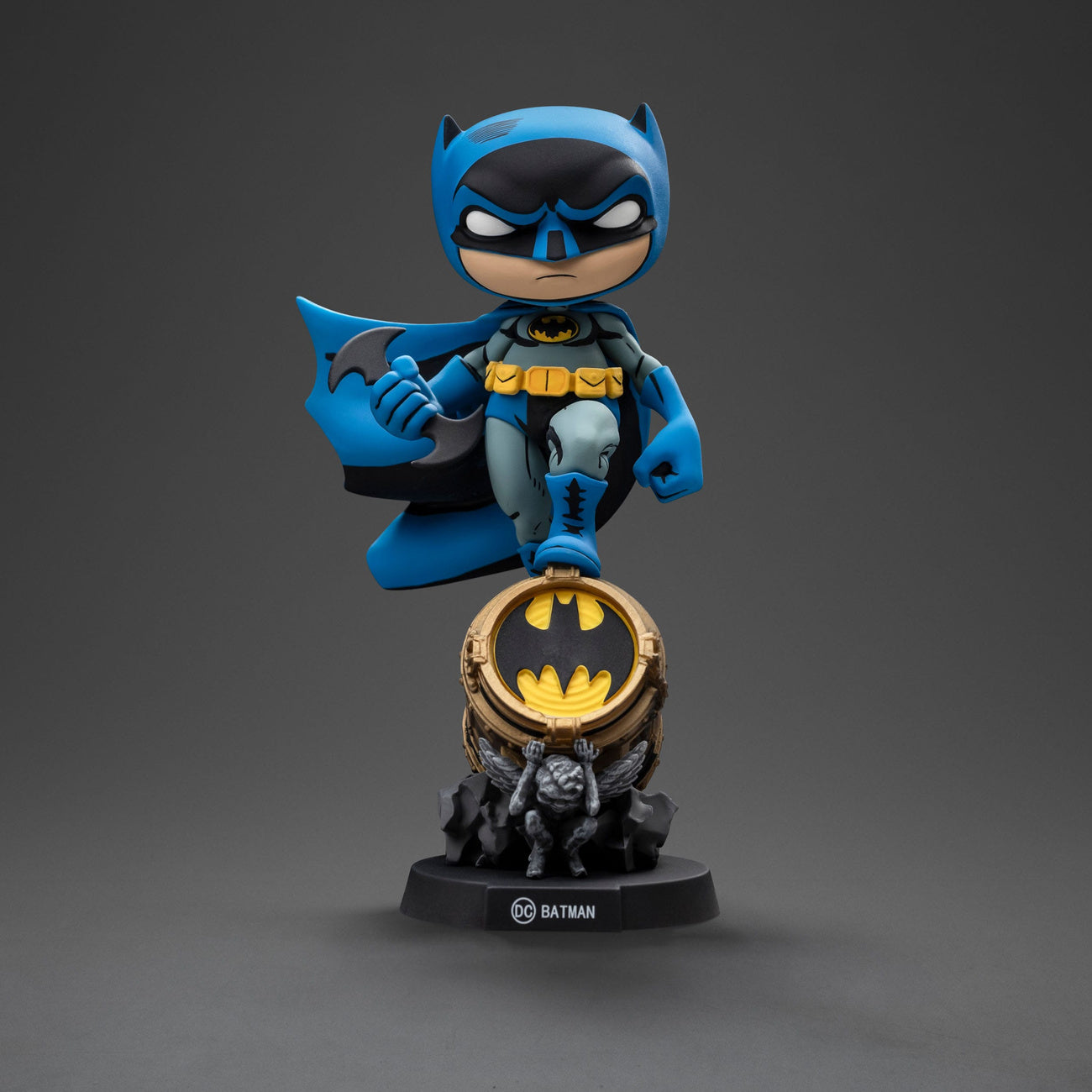 Product image Batman Mini Co. PVC Figure Batman on Bat-Signal (Blue Variant)
