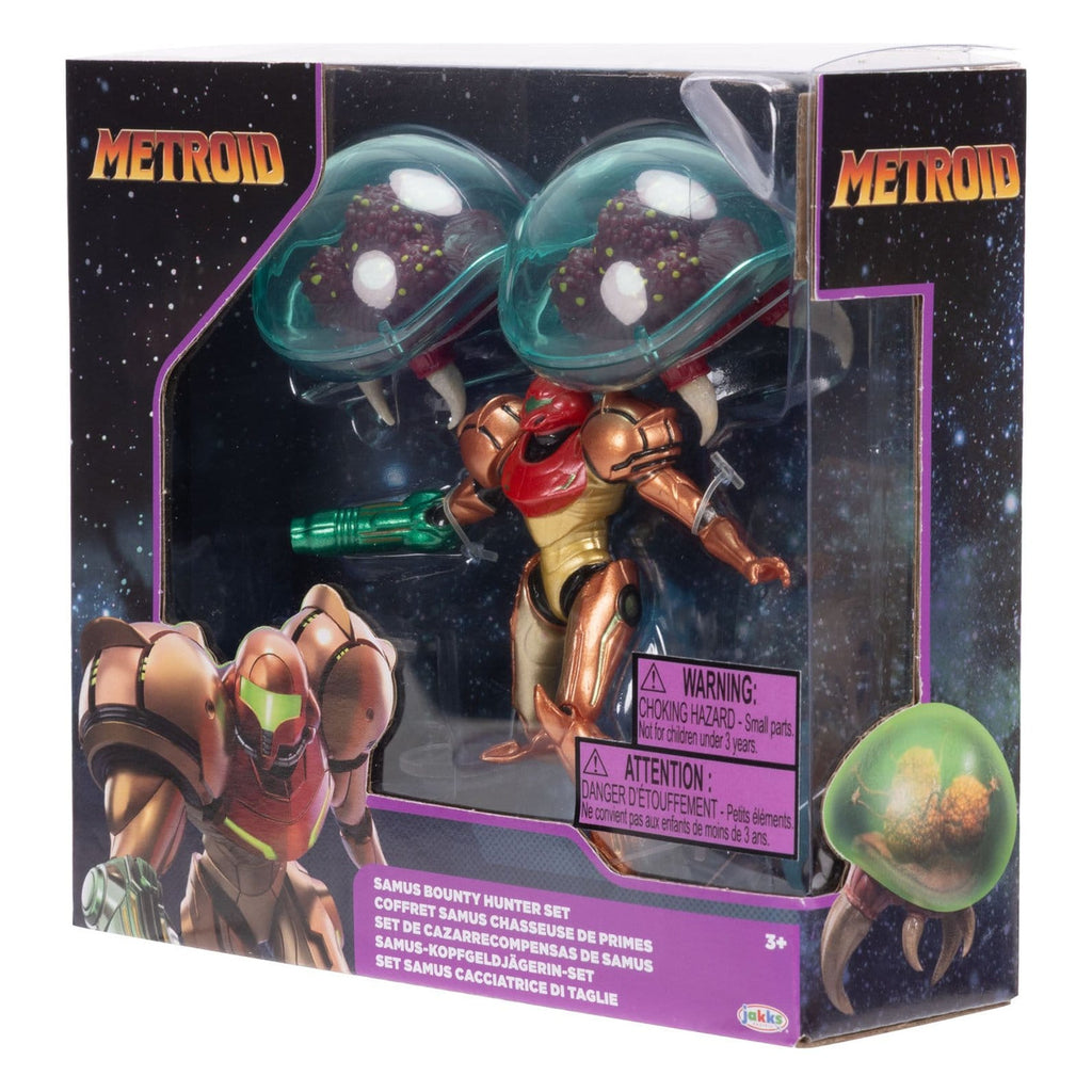 Product image World of Nintendo Metroid Mini Figure 3-Pack Samus Bounty
