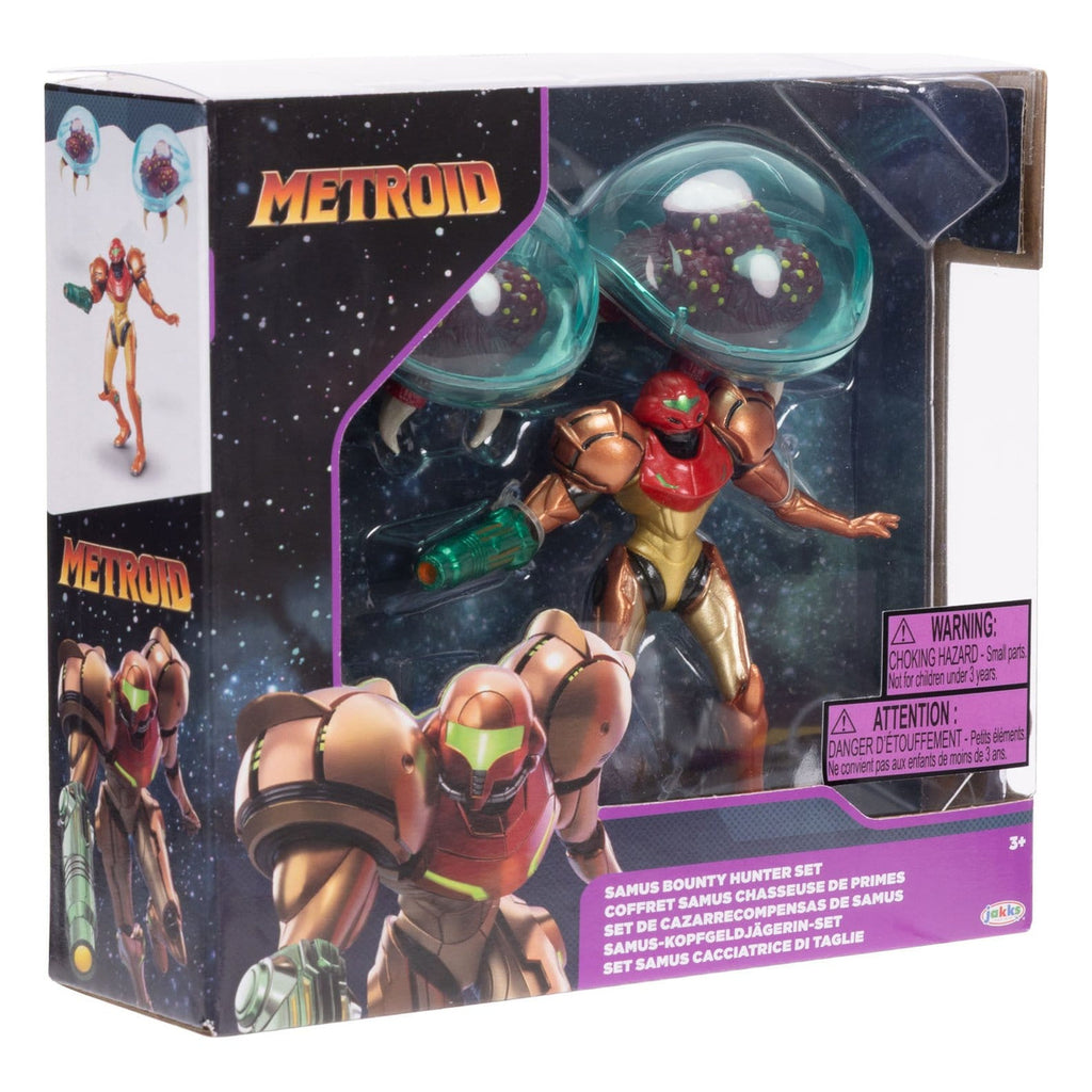 Product image World of Nintendo Metroid Mini Figure 3-Pack Samus Bounty