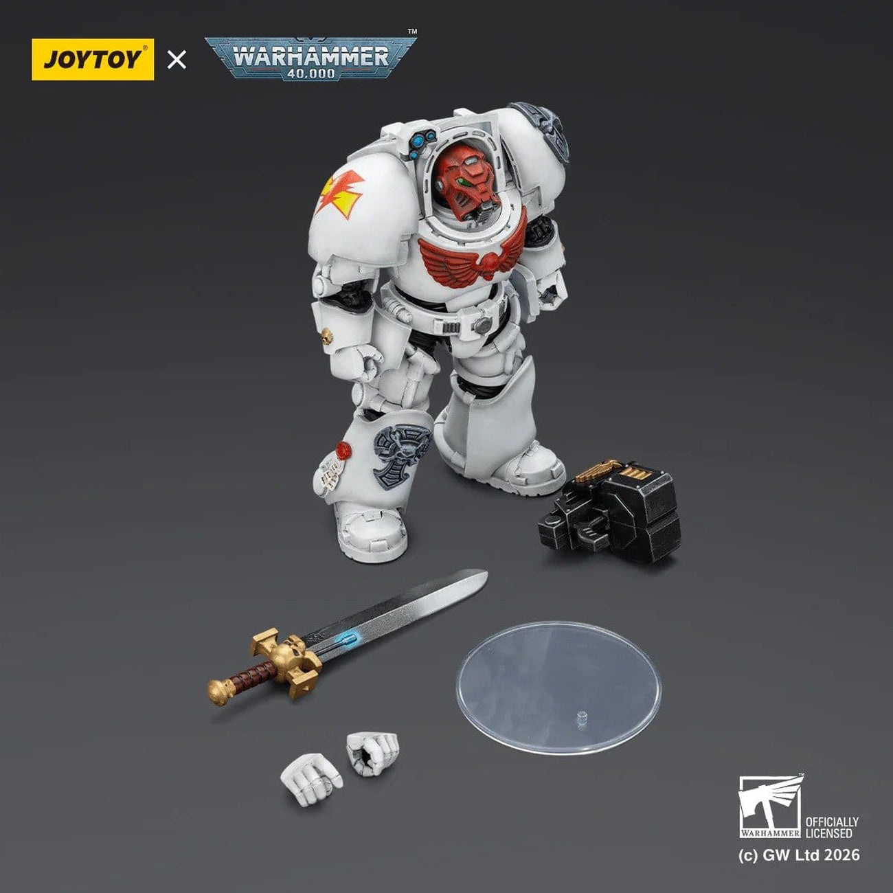 Product image Warhammer 40,000 White Scars Terminator 1 with Action Figure