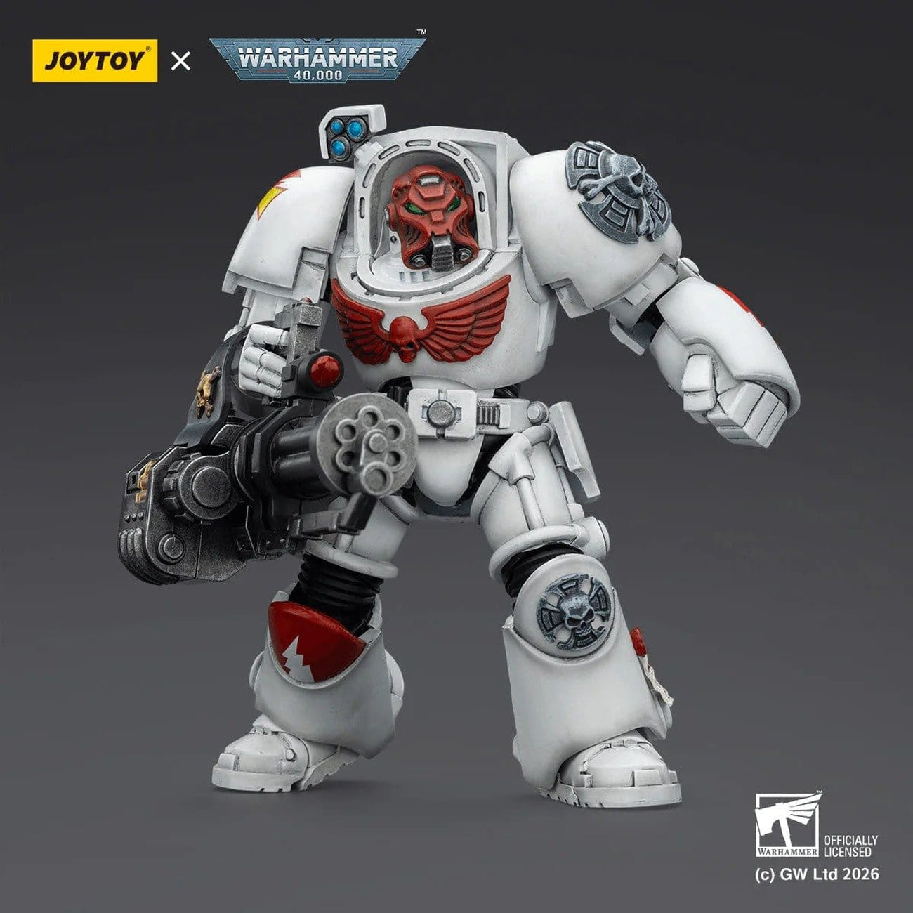 Product image Warhammer 40,000 White Scars Terminator 3 with Action Figure