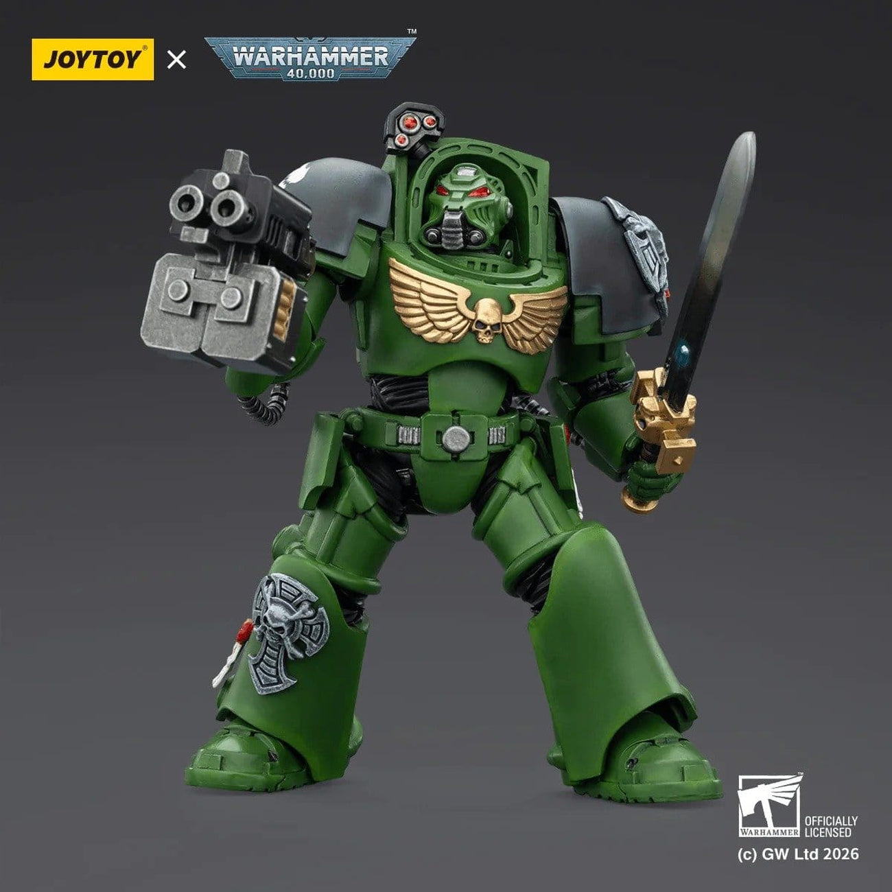 Product image Warhammer 40,000 Salamanders Terminator 1 with Action Figure