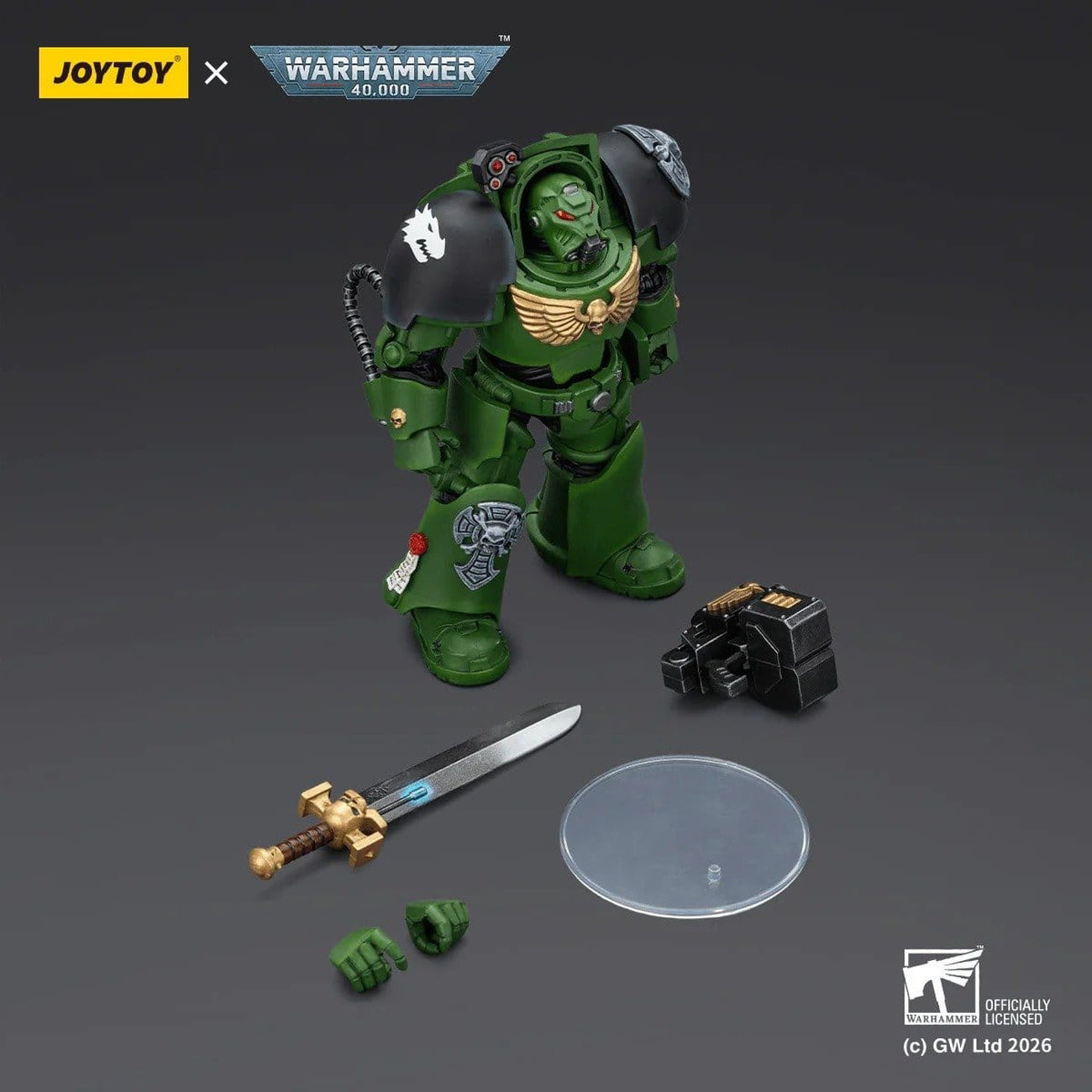 Product image Warhammer 40,000 Salamanders Terminator 1 with Action Figure